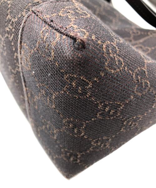 GUCCI（グッチ）GUCCI (グッチ) ハンドバッグ ブラウンの古着・服飾アイテム