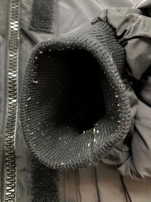 Timberland（ティンバーランド）Timberland (ティンバーランド) 90sダウンジャケット　PERFORMANCE ブラック×グレー サイズ:XLの古着・服飾アイテム