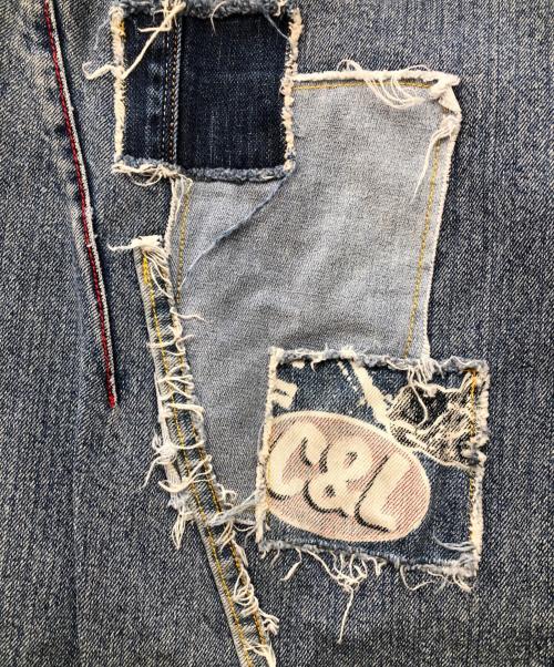 akademiks（アカデミクス）akademiks (アカデミクス) デニムパンツ ブルー サイズ:不明の古着・服飾アイテム