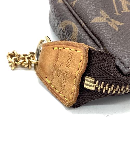 LOUIS VUITTON（ルイ ヴィトン）LOUIS VUITTON (ルイ ヴィトン) ミニ・ポシェット・アクセソワール ブラウンの古着・服飾アイテム