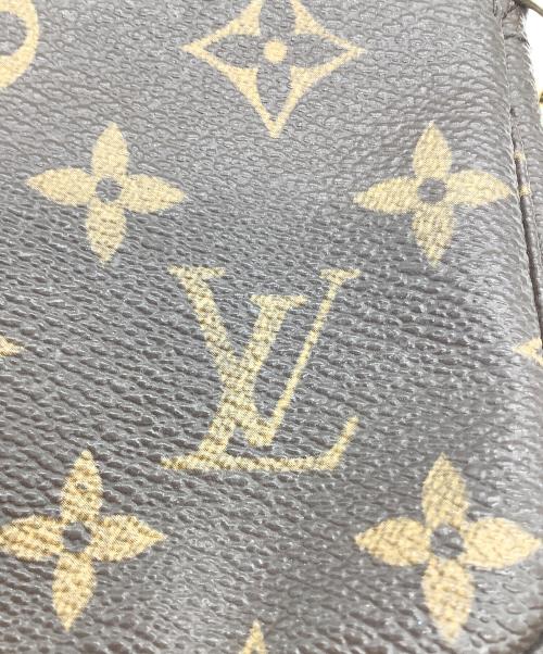 LOUIS VUITTON（ルイ ヴィトン）LOUIS VUITTON (ルイ ヴィトン) ミニ・ポシェット・アクセソワール ブラウンの古着・服飾アイテム
