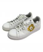 adidas×marimekkoアディダス×マリメッコ）の古着「STAN SMITH J」｜ホワイト×ゴールド