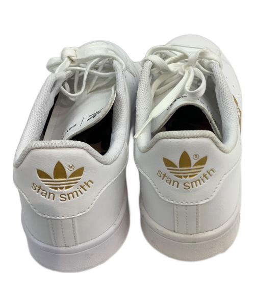 adidas（アディダス）adidas (アディダス) marimekko (マリメッコ) STAN SMITH J ホワイト×ゴールド サイズ:24.5の古着・服飾アイテム