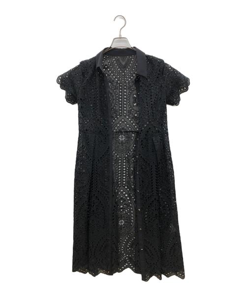 Diagram（ダイアグラム）Diagram (ダイアグラム) ノースリーブワンピース ブラック サイズ:36の古着・服飾アイテム