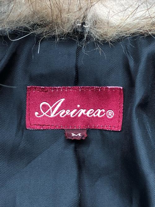 AVIREX（アヴィレックス）AVIREX (アヴィレックス) シングルライダースジャケット　Y2K ブラック サイズ:Mの古着・服飾アイテム