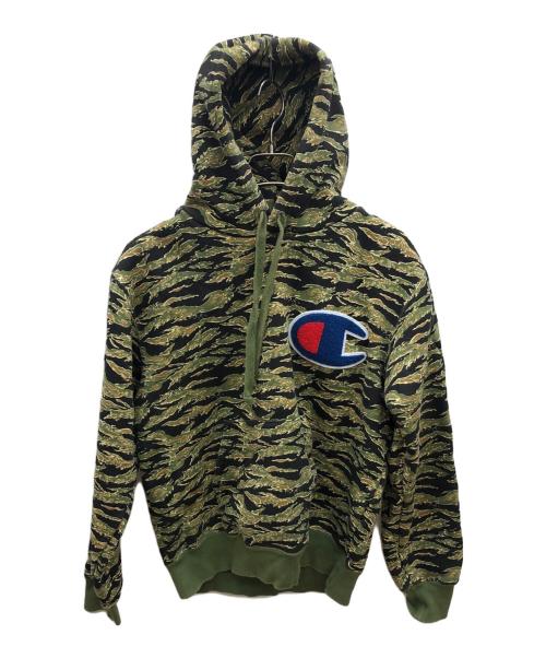 Champion（チャンピオン）Champion (チャンピオン) パーカー グリーン サイズ:Mの古着・服飾アイテム