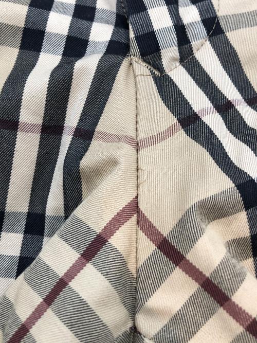 BURBERRY BLACK LABEL（バーバリーブラックレーベル）BURBERRY BLACK LABEL (バーバリーブラックレーベル) チェックハーフパンツ ブラウン サイズ:W73の古着・服飾アイテム