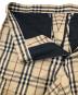 中古・古着 BURBERRY BLACK LABEL (バーバリーブラックレーベル) チェックハーフパンツ ブラウン サイズ:W73：10000円