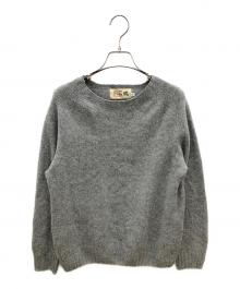Harley of SCOTLAND（ハーレーオブスコットランド）の古着「厚手ニット　別注RHC」｜グレー