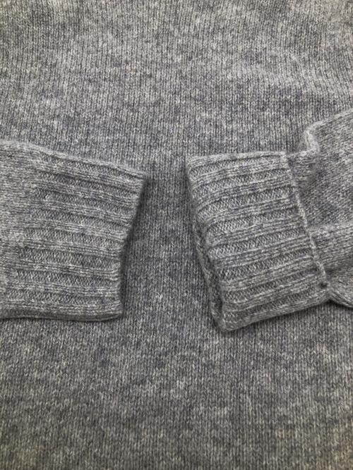 Harley of SCOTLAND（ハーレーオブスコットランド）Harley of SCOTLAND (ハーレーオブスコットランド) 厚手ニット　別注RHC グレー サイズ:36の古着・服飾アイテム