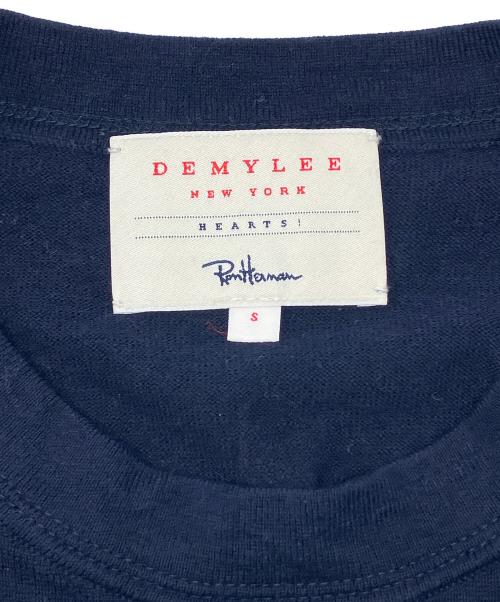 DEMYLEE（デミリー）DEMYLEE (デミリー) 半袖カットソー ネイビー サイズ:Sの古着・服飾アイテム