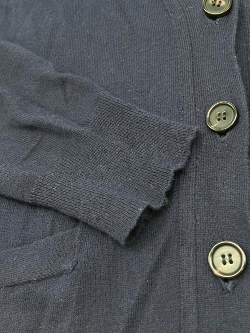 DEMYLEE（デミリー）DEMYLEE (デミリー) 薄手カーディガン ネイビー サイズ:Sの古着・服飾アイテム