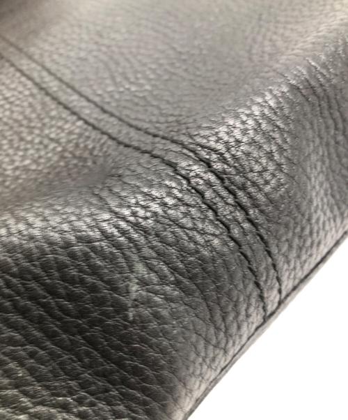 dunhill（ダンヒル）dunhill (ダンヒル) フラップショルダーバッグ ブラックの古着・服飾アイテム