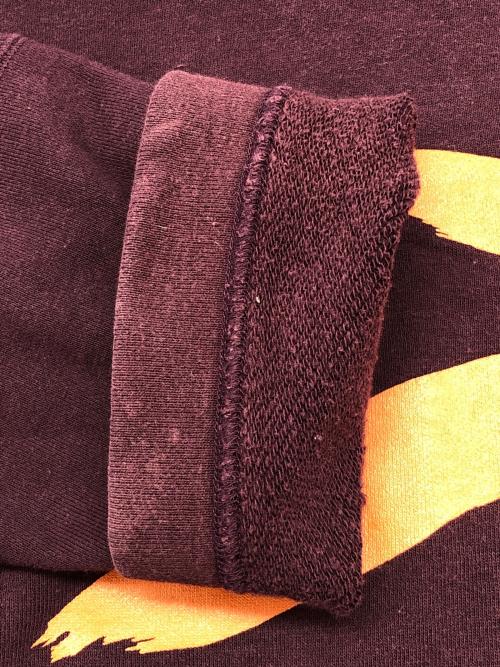 HAI SPORTING GEAR（ハイスポーツギア）HAI SPORTING GEAR (ハイスポーツギア) 80sモックネックスウェット  古着 ボルドー サイズ:Mの古着・服飾アイテム