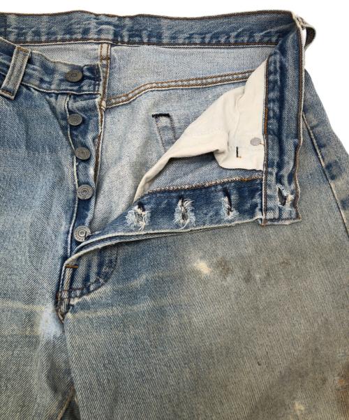 LEVI'S（リーバイス）LEVI'S (リーバイス) 80sダメージセルビッチデニムパンツ 1982年6月製 釦裏524 エルパソ工場 古着 インディゴ サイズ:W34×L33の古着・服飾アイテム