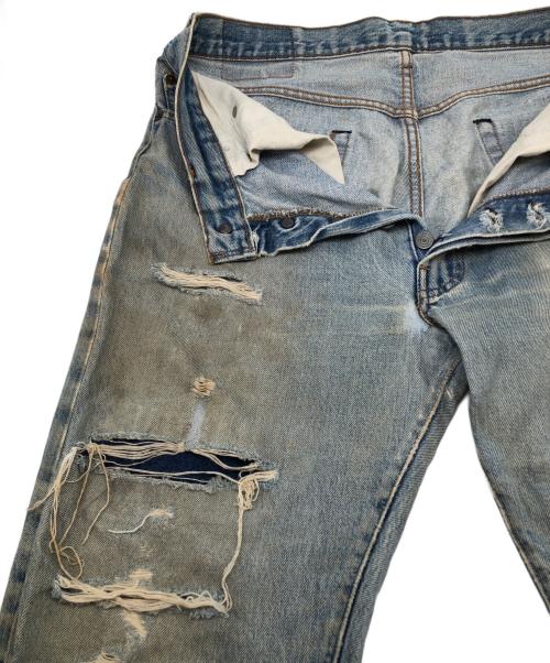 LEVI'S（リーバイス）LEVI'S (リーバイス) 80sダメージセルビッチデニムパンツ 1982年6月製 釦裏524 エルパソ工場 古着 インディゴ サイズ:W34×L33の古着・服飾アイテム