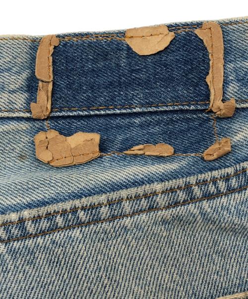 LEVI'S（リーバイス）LEVI'S (リーバイス) 80sダメージセルビッチデニムパンツ 1982年6月製 釦裏524 エルパソ工場 古着 インディゴ サイズ:W34×L33の古着・服飾アイテム
