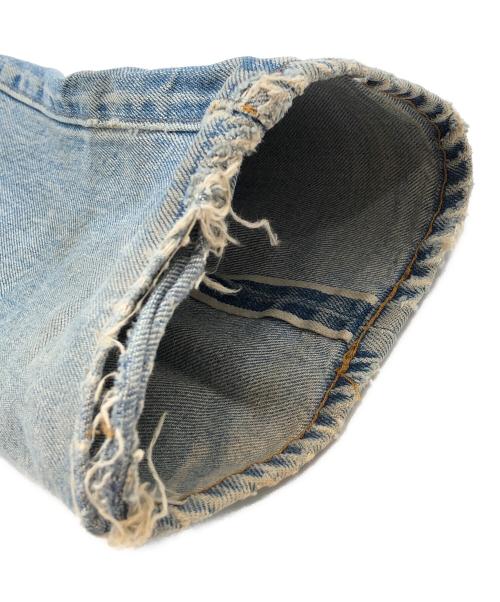 LEVI'S（リーバイス）LEVI'S (リーバイス) 80sダメージセルビッチデニムパンツ 1982年6月製 釦裏524 エルパソ工場 古着 インディゴ サイズ:W34×L33の古着・服飾アイテム