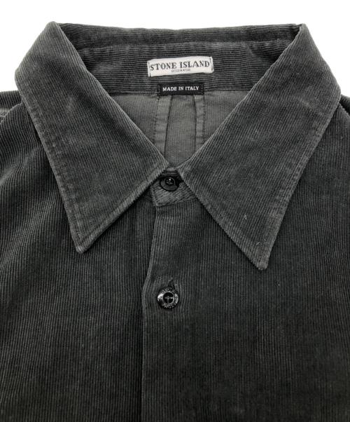 STONE ISLAND（ストーンアイランド）STONE ISLAND (ストーンアイランド) 長袖シャツ グレー サイズ:XLの古着・服飾アイテム