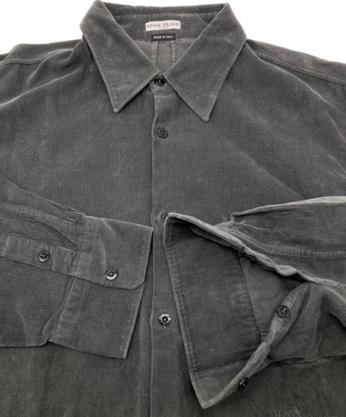 STONE ISLAND（ストーンアイランド）STONE ISLAND (ストーンアイランド) 長袖シャツ グレー サイズ:XLの古着・服飾アイテム