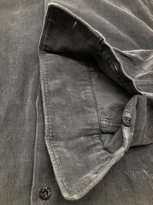 STONE ISLAND（ストーンアイランド）STONE ISLAND (ストーンアイランド) 長袖シャツ グレー サイズ:XLの古着・服飾アイテム
