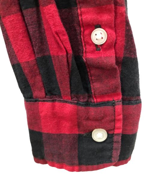 WACKO MARIA（ワコマリア）WACKO MARIA (ワコマリア) ブロックチェックシャツ レッド×ブラック サイズ:Sの古着・服飾アイテム