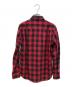 WACKO MARIA (ワコマリア) ブロックチェックシャツ レッド×ブラック サイズ:S：8000円