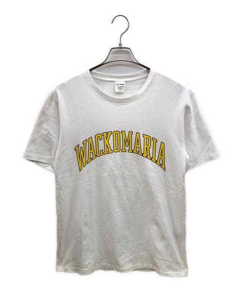 WACKO MARIA（ワコマリア）WACKO MARIA (ワコマリア) ロゴプリントＴシャツ ホワイト サイズ:Mの古着・服飾アイテム