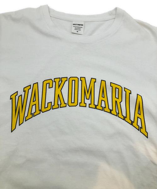 WACKO MARIA（ワコマリア）WACKO MARIA (ワコマリア) ロゴプリントＴシャツ ホワイト サイズ:Mの古着・服飾アイテム