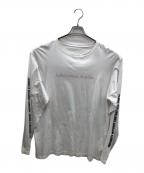 uniform experimentユニフォームエクスペリメント）の古着「長袖カットソー」｜ホワイト