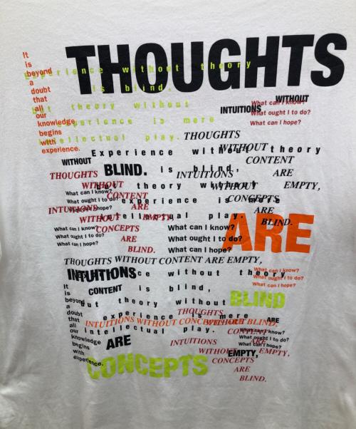 uniform experiment（ユニフォームエクスペリメント）uniform experiment (ユニフォームエクスペリメント) 長袖カットソー ホワイト サイズ:3の古着・服飾アイテム