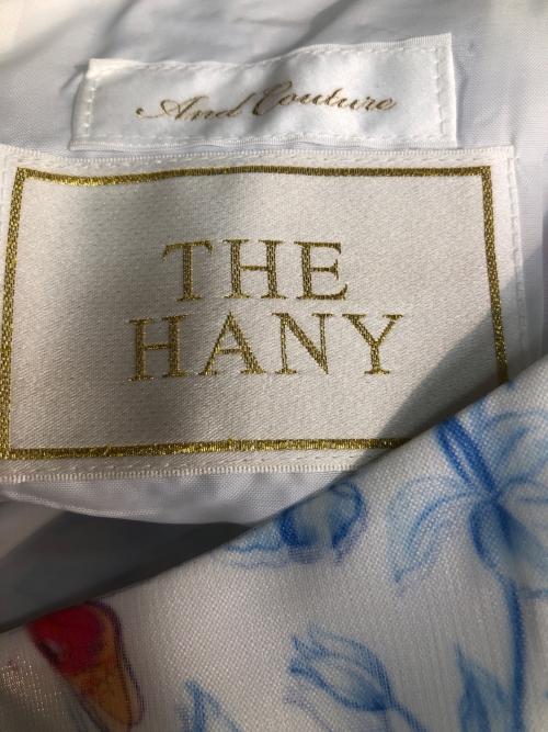 And Couture（アンドクチュール）And Couture (アンドクチュール) ノースリーブ・キャミソールワンピース ホワイト×ブルー サイズ:	SIZE M (38)の古着・服飾アイテム