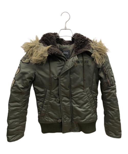 Hysteric Glamour（ヒステリックグラマー）Hysteric Glamour (ヒステリックグラマー) フライトジャケット オリーブ サイズ:FREEの古着・服飾アイテム