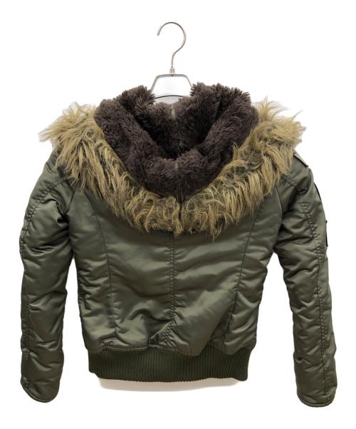 Hysteric Glamour（ヒステリックグラマー）Hysteric Glamour (ヒステリックグラマー) フライトジャケット オリーブ サイズ:FREEの古着・服飾アイテム