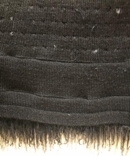 hysterics（ヒステリックス）hysterics (ヒステリックス) 厚手カーディガン ブラック サイズ:Freeの古着・服飾アイテム