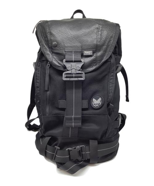 HARVEST LABEL（ハーヴェストレーベル）HARVEST LABEL (ハーヴェストレーベル) バックパック ブラックの古着・服飾アイテム