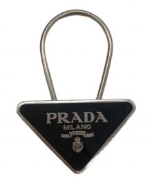 PRADA（プラダ）の古着「キーリング」｜ブラック