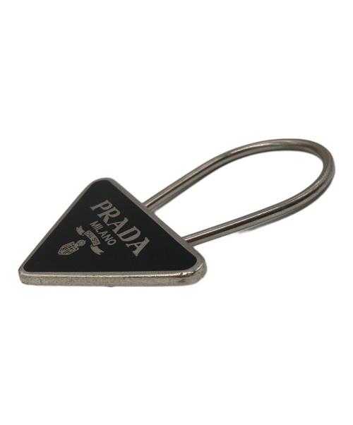 PRADA（プラダ）PRADA (プラダ) キーリング ブラックの古着・服飾アイテム