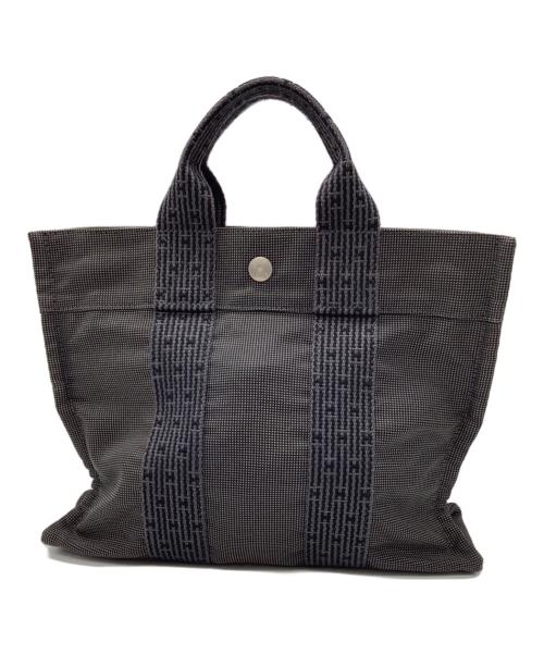 HERMES（エルメス）HERMES (エルメス) 	エールライントートPM グレーの古着・服飾アイテム