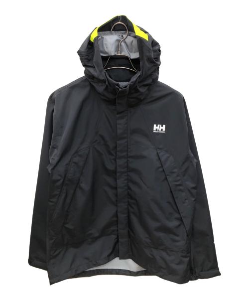 HELLY HANSEN（ヘリーハンセン）HELLY HANSEN (ヘリーハンセン) レインスーツセットアップ ブラック サイズ:Lの古着・服飾アイテム