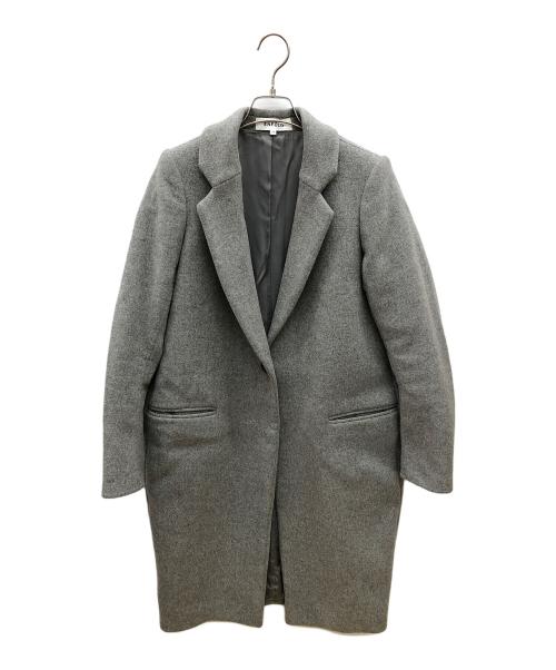ENFOLD（エンフォルド）ENFOLD (エンフォルド) ウールコート グレー サイズ:38の古着・服飾アイテム