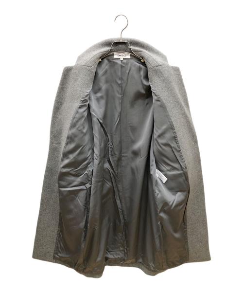 ENFOLD（エンフォルド）ENFOLD (エンフォルド) ウールコート グレー サイズ:38の古着・服飾アイテム