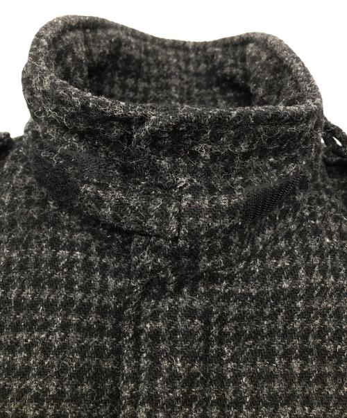 ASPESI（アスペジ）ASPESI (アスペジ) Harris Tweed (ハリスツイード) ツイードジャケット ブラック サイズ:Sの古着・服飾アイテム