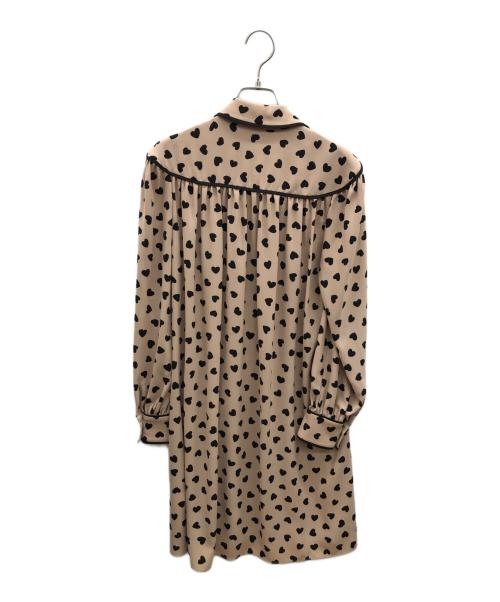 Kate Spade（ケイトスペード）Kate Spade (ケイトスペード) 長袖ワンピース ベージュ サイズ:XSの古着・服飾アイテム