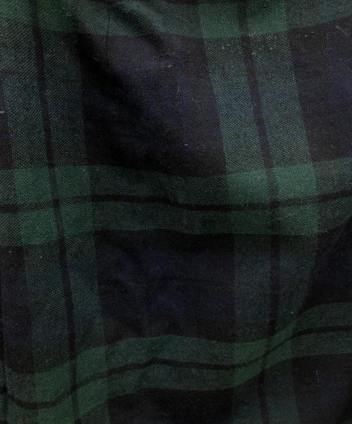 O'NEIL OF DUBLIN（オニールオブダブリン）O'NEIL OF DUBLIN (オニールオブダブリン) チェックウールスカート グリーン サイズ:38の古着・服飾アイテム