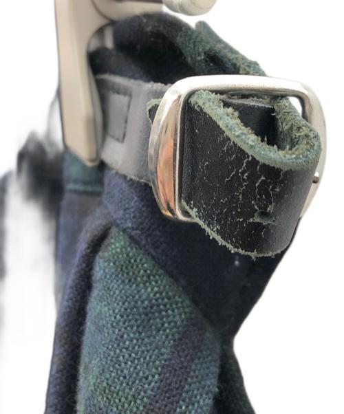 O'NEIL OF DUBLIN（オニールオブダブリン）O'NEIL OF DUBLIN (オニールオブダブリン) チェックウールスカート グリーン サイズ:38の古着・服飾アイテム