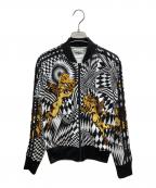 adidas×JEREMY SCOTTアディダス×ジェレミー スコット）の古着「MA-1ジャケット」｜ホワイト×ブラック