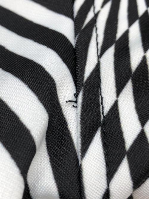 adidas（アディダス）adidas (アディダス) JEREMY SCOTT (ジェレミー スコット) MA-1ジャケット ホワイト×ブラック サイズ:XSの古着・服飾アイテム