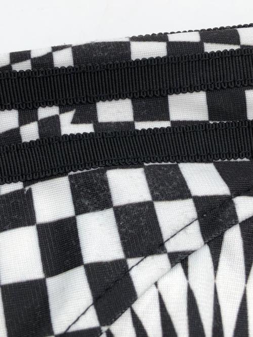 adidas（アディダス）adidas (アディダス) JEREMY SCOTT (ジェレミー スコット) MA-1ジャケット ホワイト×ブラック サイズ:XSの古着・服飾アイテム