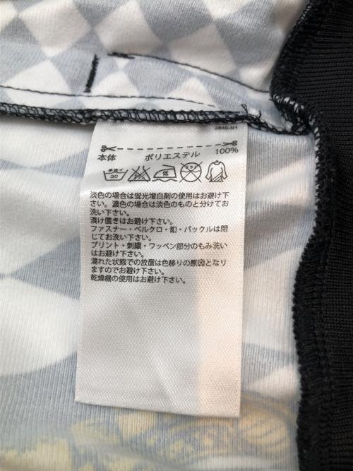 adidas（アディダス）adidas (アディダス) JEREMY SCOTT (ジェレミー スコット) MA-1ジャケット ホワイト×ブラック サイズ:XSの古着・服飾アイテム